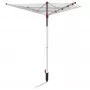 Wäscheständer VILEDA 168250, Aluminiumrahmen, schwarz-weiß, 40 m Trockenplatz