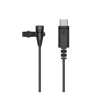 Lavalier-Mikrofon Sennheiser XS LAV USB-C, omnidirektionaler Kondensator, USB-C kabelgebunden, 2 m Kabel, 16-Bit, 70–18 kHz