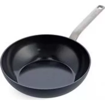 Wok/Pfanne GreenPan CC006388-001, Rund, 28 cm, Schwarz, PFAS-frei