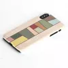 man and wood Smartphone-Hülle für iPhone X/XS — weiß