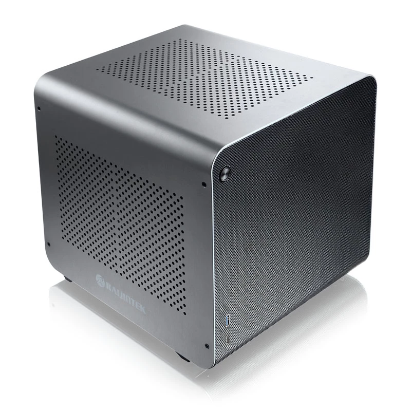 RAIJINTEK METIS EVO ALS Mini Tower Silber