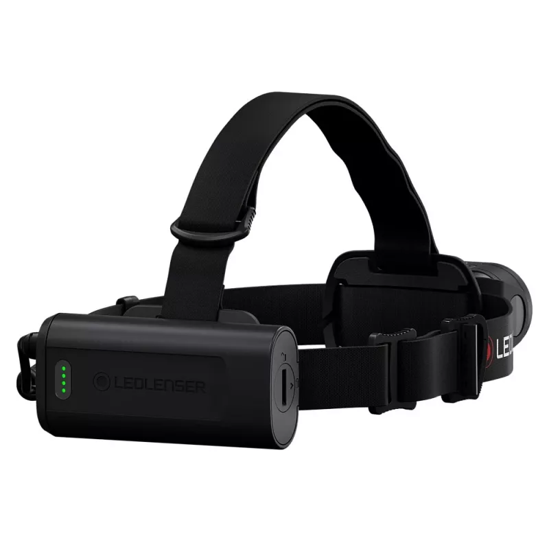 Led Lenser H19R Core schwarze Stirnlampen-Taschenlampe