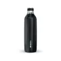 Karbonisierflasche BRITA 118440 – Edelstahl, 1 L, spülmaschinenfest, ergonomisch (93×93×305 mm)