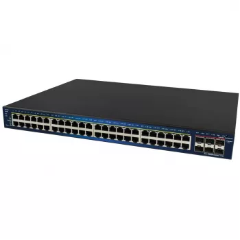 Managed PoE Switch ALLNET ALL-SG8454PM-10G mit 48+6 PoE-Ports und 10G-Uplinks