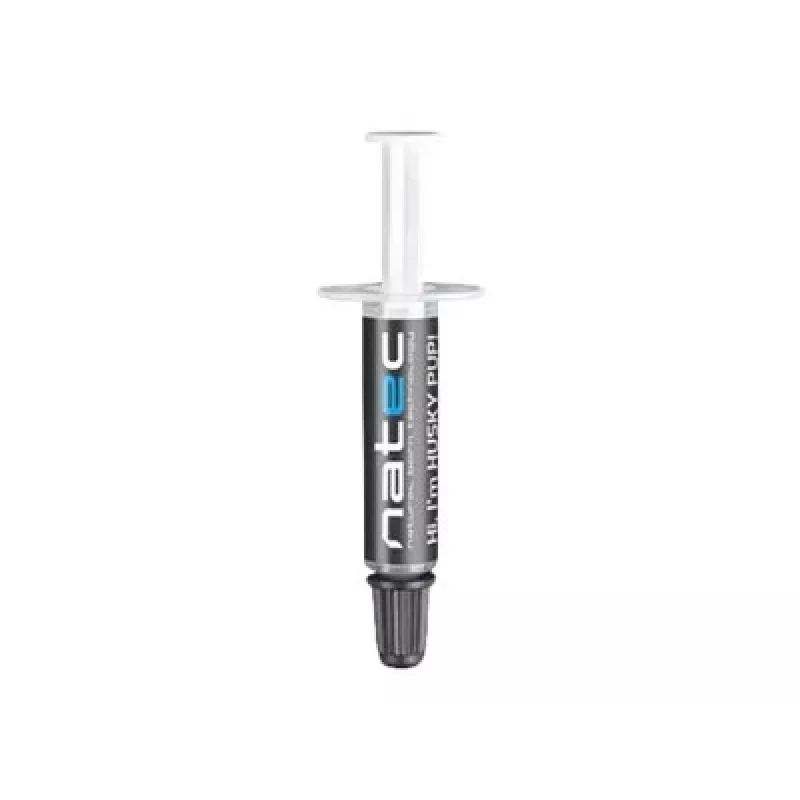 Wärmeleitpaste NATEC Husky Pup Kühlkörperpaste, Wärmeleitfähigkeit 4,63 W/m·K, -30–280°C, grau
