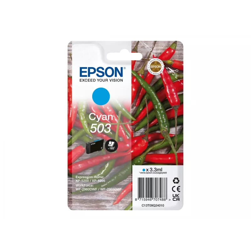 Epson 503 Tintenpatrone 1 Stk. Original Standard-Reichweite Cyan