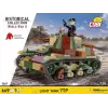 Cobi Bausteine Leichter Panzer 7TP Modell, 669 Teile, COBI-2661