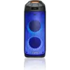 System Audio PLL FM USB/SD/BT 2xKaraoke FULL LED PartyBox