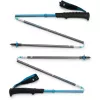 Trekkingstöcke Distance Carbon Z, Fitnessgerät Anthrazit/Blau, 1 Paar, 105 cm