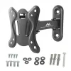 Maclean MC-416 TV Monitor Wandhalterung 13-32 30 kg neigbar schwenkbar max. VESA 100x100 schwarz pulverbeschichtet LED OLED LCD Universal Halterung