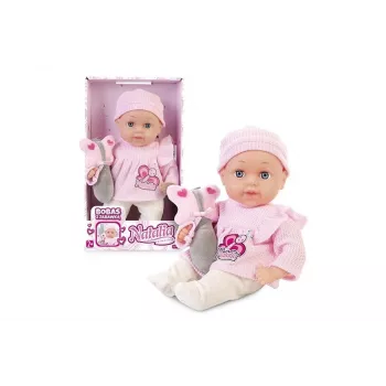 Puppe Artyk Natalia 33 cm mit Spielzeug - Artyk 33 cm Babypuppe mit Zubehör