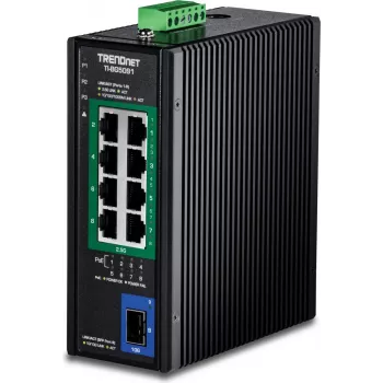 TRENDnet TI-BG5091 - Version v1.0R - Switch - industriell - 8 x 10/100/1000/2.5G (PoE++) (TI-BG5091)