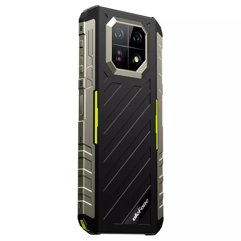 Robustes Smartphone UleFone Armor 22 4G, 9 GB RAM, 128 GB Speicher, IP69K, Grün