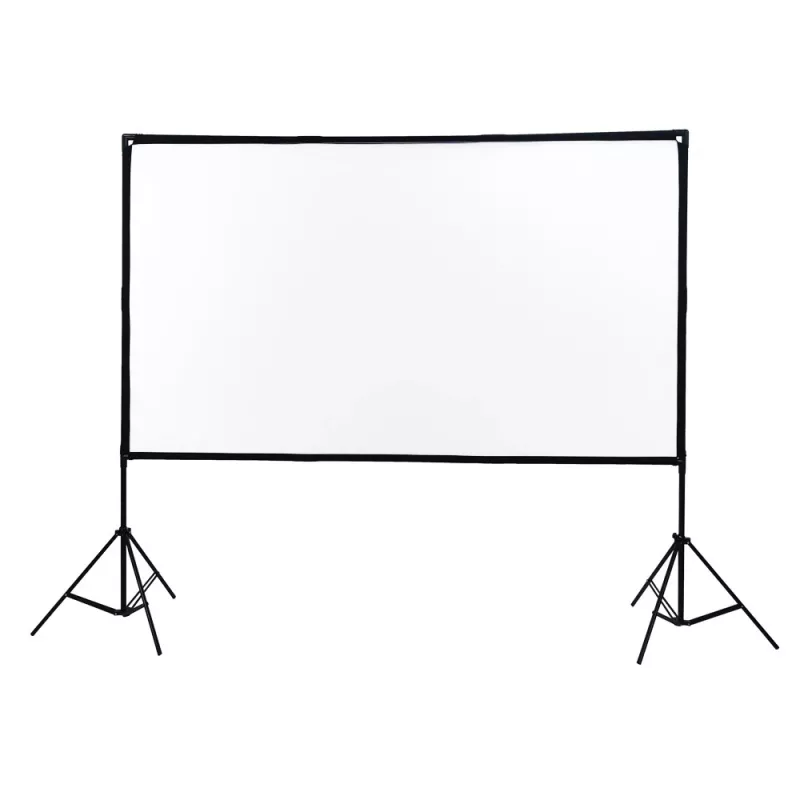 Extralink Faltbare Projektionsleinwand 100 PSF-100, 16:9, 220x125cm, Weiß