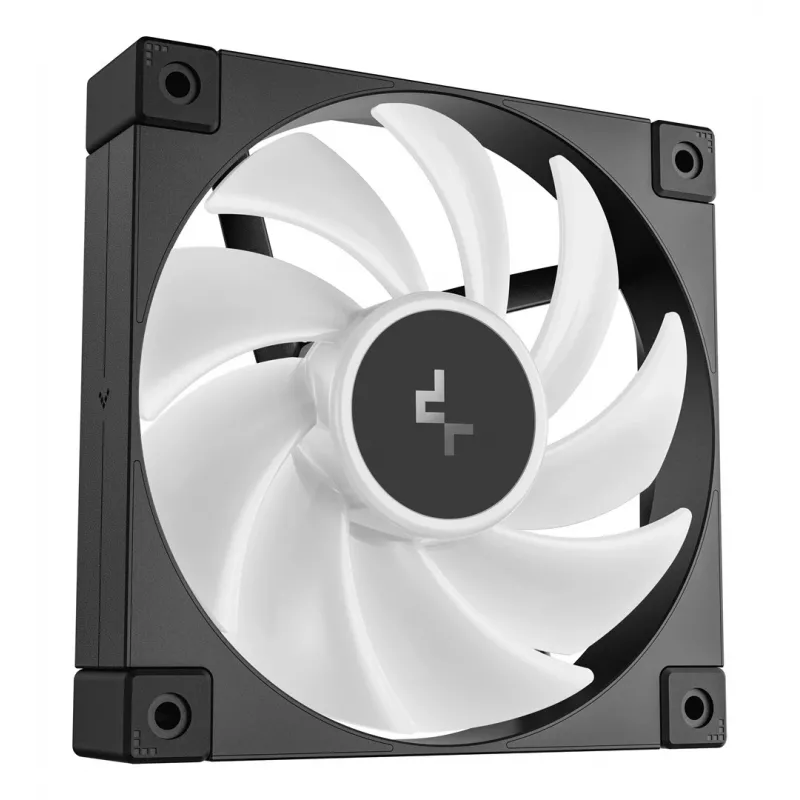 Fan DeepCool FD12 ARGB-3 in 1 12 cm Schwarz Weiß 3 Stück Maximaler Luftdruck 2,56 mmH2O