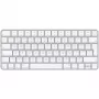 Apple Magic Tastatur mit Touch ID MXCK3B/A Silber Weiß USB-C QWERTY