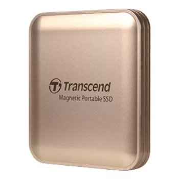 SSD-Festplatte Transcend 2 TB USB Type-C Gold ESD420