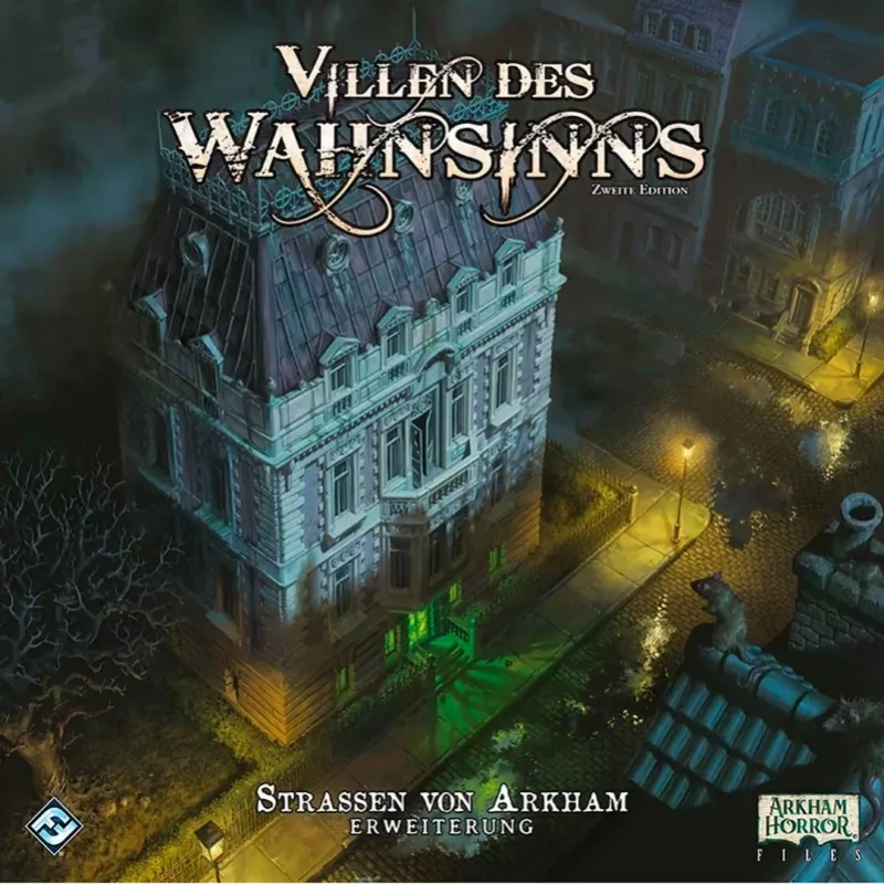 Mansions of Madness - The Streets of Arkham, Brettspiel-Erweiterung, 2. Edition