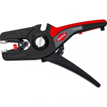 Automatischer Abisolierer PreciStrip16, Abisolierzange schwarz/Rot, integrierter Drahtschneider