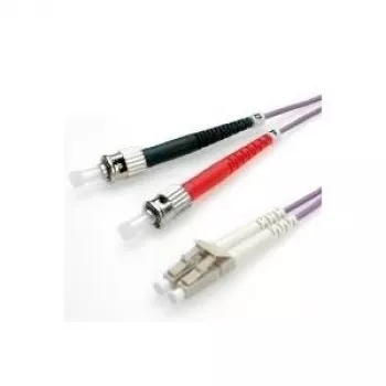 Fibre Optic Jumper Kabel ROLINE OM4 LC/ST 50/125µm 1m