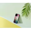 iKins Schutzhülle für Apple iPhone 12 Pro Max — Wasserblumen-Design, schwarz