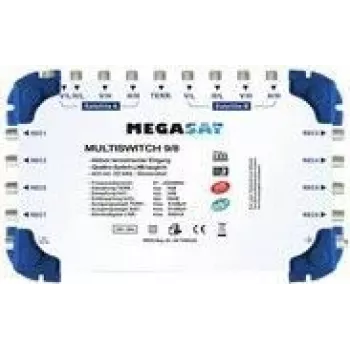 Satellite Multiswitch Megasat 0600151 9 Eingänge 8 Ausgänge