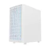 PC-Gehäuse MODECOM BREEZE ARGB Flow MIDI Schwarz — ATX, 3x140mm Front + 1x140mm Rückseite, gehärtetes Glas, USB-C