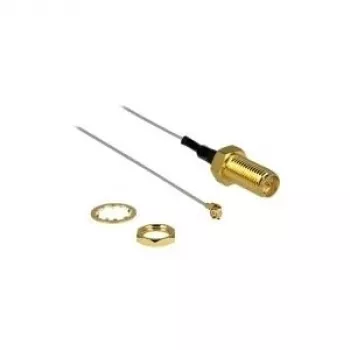 Koaxialkabel DeLOCK 88810 0,2 m MHF II RP-SMA Grau