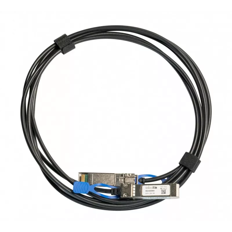 Netzwerkkabel MikroTik XS+DA0001 SFP/SFP+/SFP28 InfiniBand 1 m Schwarz