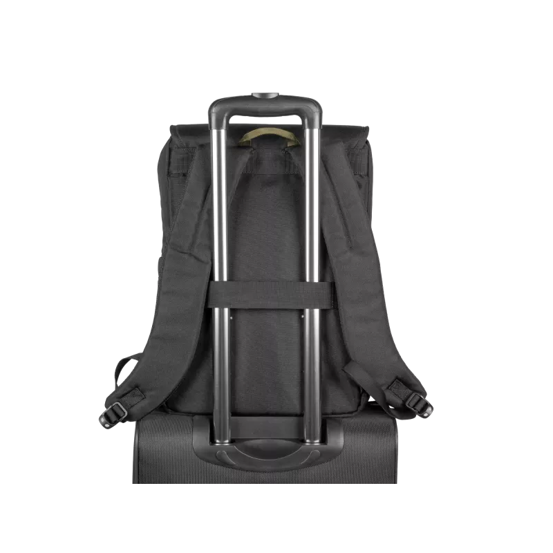 Rucksack NATEC Niala Hunter Grün 39,6 cm 15,6 Zoll Schwarz 1 Fach 2 Fronttaschen