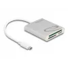 Kartenleser DeLOCK 91005 USB 3.2 Gen 1 Type-C Grau CF MMC MicroSD