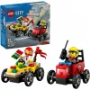 LEGO CITY 60458 Pizza vs. Feuerwehrauto