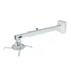 Wandhalterung AVTEK WallMount Next 1200 — Stahl, weiß, teleskopisch, 360° schwenkbar, neigbar ±42°, max. Belastung 20 kg