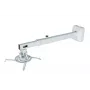 Wandhalterung AVTEK WallMount Next 1200 — Stahl, weiß, teleskopisch, 360° schwenkbar, neigbar ±42°, max. Belastung 20 kg