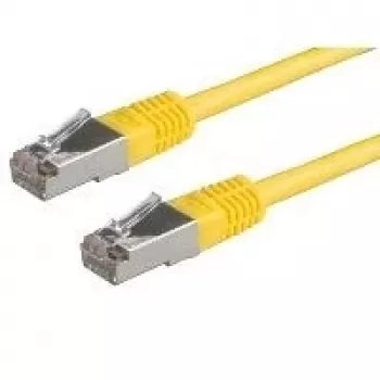Netzwerkkabel ROLINE S/FTP (PiMF) Patchkabel Cat.6 RJ-45 5,0 m Gelb