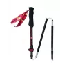 Trekkingstöcke Viking Kettera Pro Lady — Damen-Trekkingstöcke, verstellbar, Paar, schwarz/fuchsia