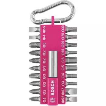 Schraubendreher-Set Bosch 2607002821 — 21-teilig: Torx, Phillips, Pozidriv, Hex