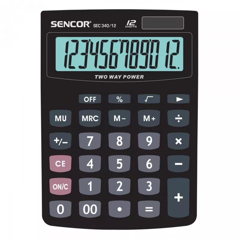 Sencor SEC 340/12 Produkt Schwarz