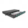 DeLOCK LWL-Spleißgehäuse 67001 Schwarz Metall 482x220x44mm