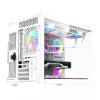 Computergehäuse DarkFlash B275 PRO (weiß) mit 6 Lüftern