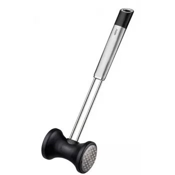 Fleischklopfer GEFU PRIMELINE 29215 — Edelstahl-Hammer, Handwerkzeug zum Klopfen von Fleisch
