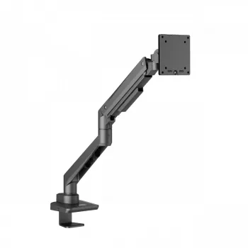 EDBAK Schreibtischhalterung | DMV01 | Höhenverstellung, Neigung | 19-49 | Max. Tragfähigkeit 20 kg | Schwarz