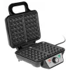 Camry CR 3046 Waffeleisen 2 S Schwarz 1000 W (CR 3046) - Adler