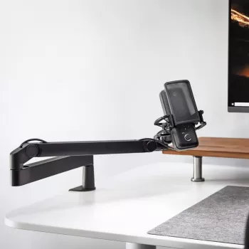 Broadcast-Mikrofonständer Elgato Wave Mic Arm LP Tischmontage Schwarz 1,69 kg