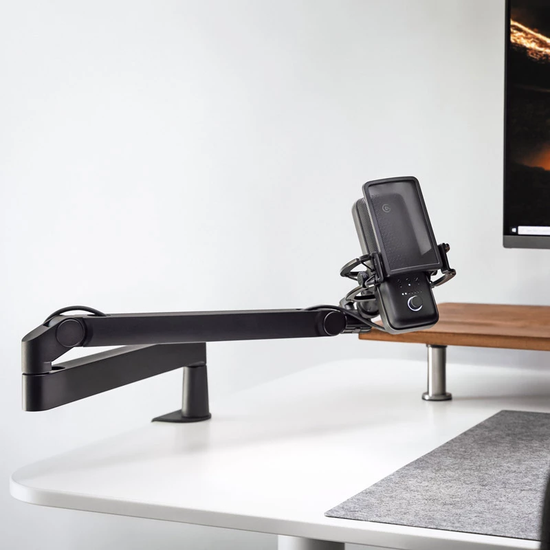 Broadcast-Mikrofonständer Elgato Wave Mic Arm LP Tischmontage Schwarz 1,69 kg