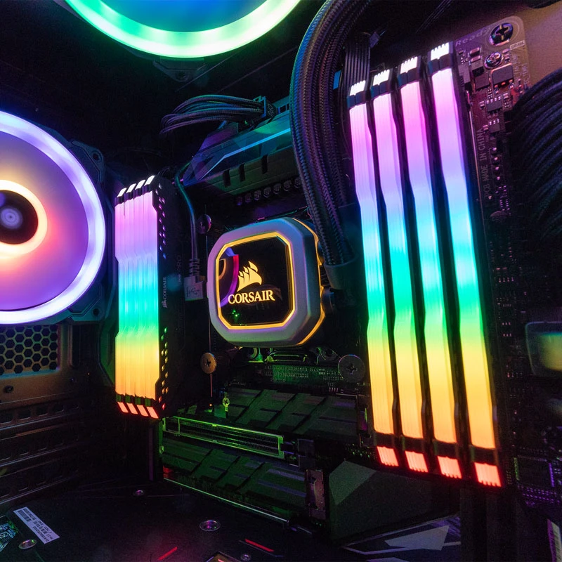 RGB Light Enhancement Kit Corsair Universal 60g Schwarz
