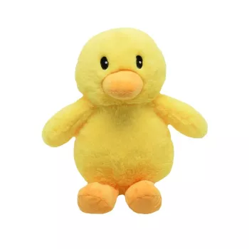 Plüschtier TULILO Maskottchen Ente 20 cm, weiches Stofftier zum Kuscheln und Ausstellen