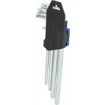 KS TOOLS Tools-Machines GmbH Winkelschlüsselsatz, 9-teilig, Torx-Profil, kurz (BT044009)
