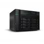 Asustor Lockerstor 10 AS6510T NAS Tower Intel Atom® C3538 8 GB DDR4 0 TB ADM Schwarz
