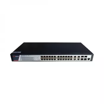 Hikvision Pro Series DS-3E2528P(B) - Switch - managed - 24 x 10/100/1000 (PoE+)